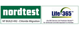 NORDTEST LIFE365 Test Lebensdauer Betonkonstruktionen