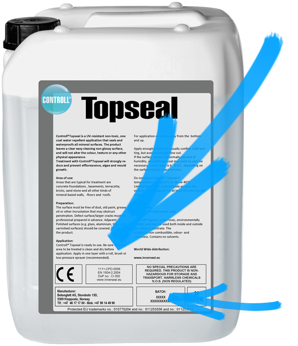 KOMSOL CONTROLL Topseal Produkt Kanister original