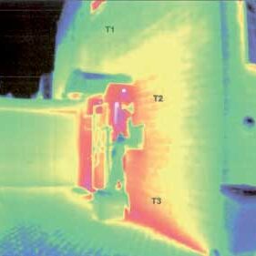 komsol controll topseal Thermografie Untersuchung Kalksandsteinfassade Projektbericht Thermografieuntersuchung