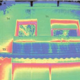 komsol controll topseal Thermografie Untersuchung Kalksandsteinfassade Projektbericht Thermografieuntersuchung