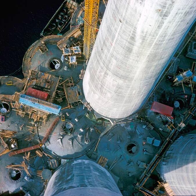komsol Komsol®SEAL Oelplattform Beton Versiegelung ohne Wartung Sockel Statfjord A