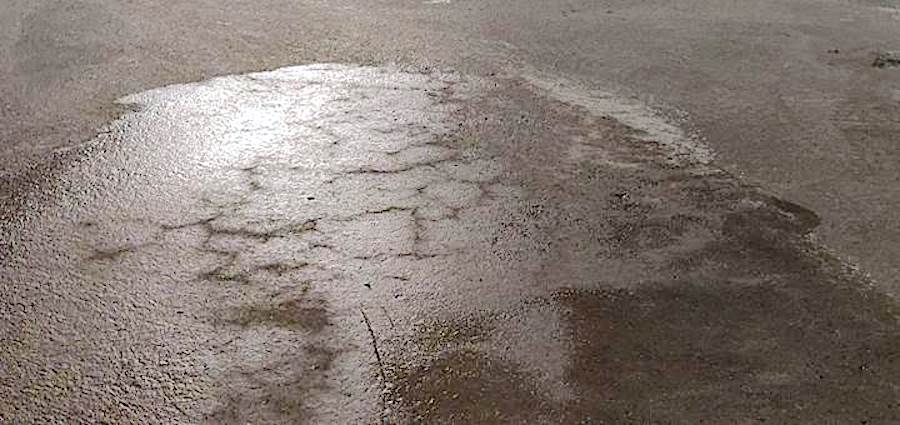 komsol Komsol®SEAL risse beton garage betonboden wasser test gutachten