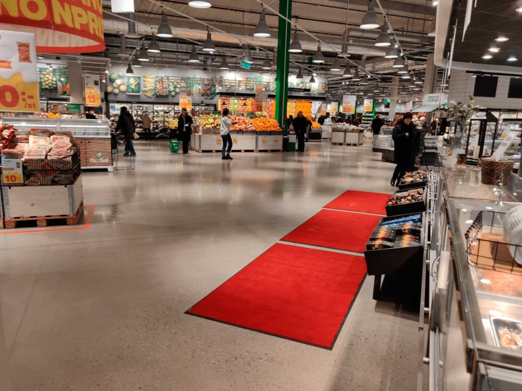 Coop Betonboeden Grossmaerkte Supermaerkte Einzelhandel Bakterien Keime Schutz Versiegeln Beschichtung Handel Tankstelle Discounter referenz