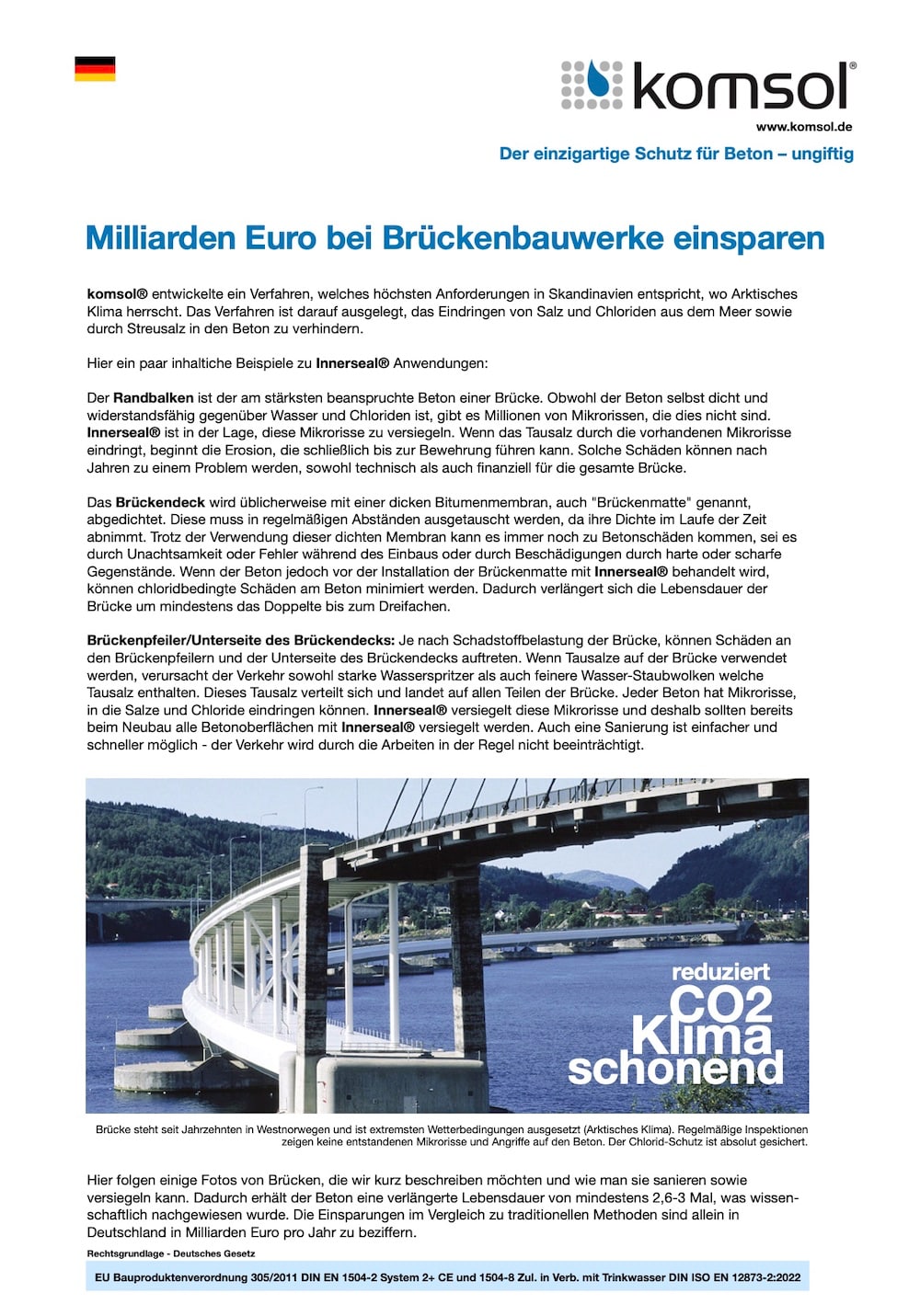 2023 Bruecken BASt CO2 einsparen Klima schonen